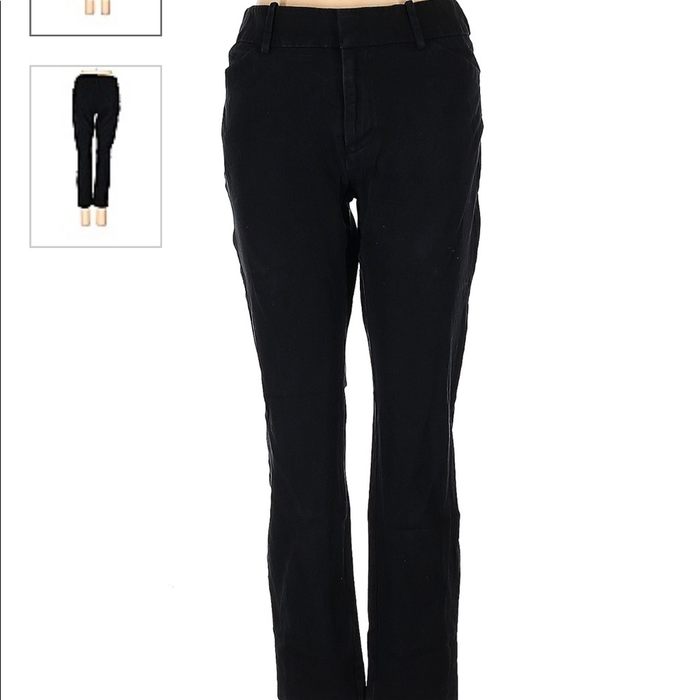 COPY - A NEW DAY Black Mid Rise Stretch Casual Pants. Size 2